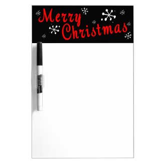 Christmas Dry Erase Board