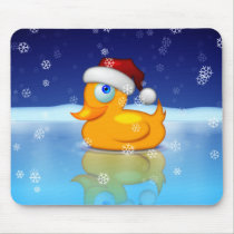 Christmas Duck mousepads