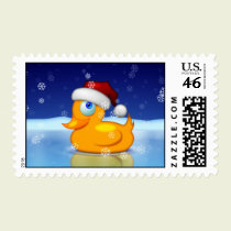 Christmas Duck postage