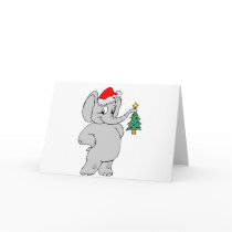 Christmas Elephant cards