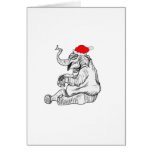 Christmas Elephant Greeting Cards
