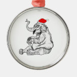 Christmas Elephant ornament