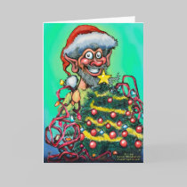 Christmas Elf cards by FunGraphix Christmas Elf cards