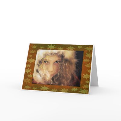 Christmas Elf Greeting Cards by BlakkDesignz