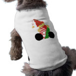 Christmas Elf Initial B Dog T Shirt