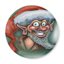 Christmas Elf magnets by FunGraphix Christmas Elf magnets