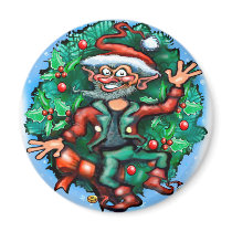 Christmas Elf magnets by FunGraphix Christmas Elf magnets