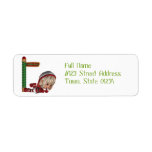 Christmas Elf Mailing Labels