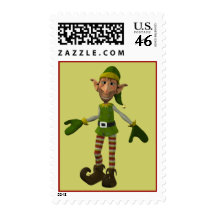 Christmas Elf Postage