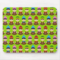 Christmas Elf Repeat Mouse Pad mousepads
