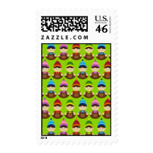 Christmas Elf Repeat Postage Stamp