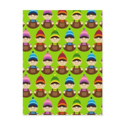 Christmas Elf Repeat Postcard