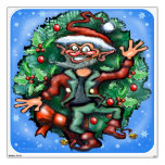 Christmas Elf Wall Sticker