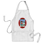Christmas Elf with Candy Canes Apron