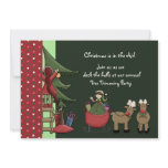 Christmas Elves Invitation