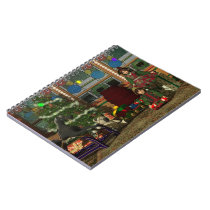 Christmas Elves  Notebook