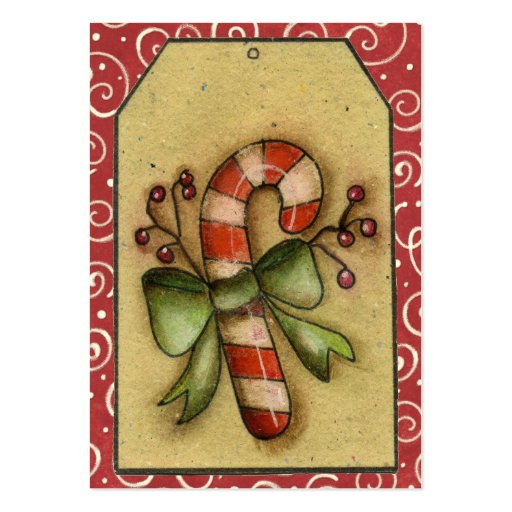 Christmas Enclosure Card / Tag - SRF Business Card Templates (front side)