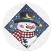 Christmas Envelope Sealer sticker