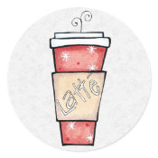 Christmas Envelope Sealer sticker
