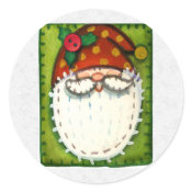 Christmas Envelope Sealer sticker