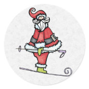 Christmas Envelope Sealer sticker