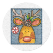 Christmas Envelope Sealer sticker