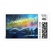 Christmas Eve at Lake Tahoe postage