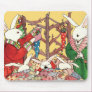 Christmas Eve Bunnies Mousepad