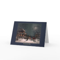 Christmas Eve by J. Hoover - Vintage Christmas cards