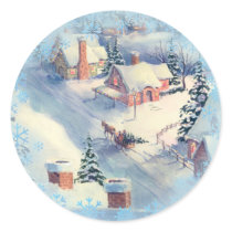 CHRISTMAS EVE by SHARON SHARPE stickers by sharonsharpe CHRISTMAS EVE by SHARON SHARPE stickers