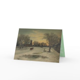 Christmas Eve - Greeting Card #2 card