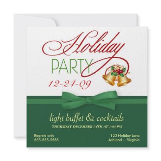 Christmas Eve Open House Invitations