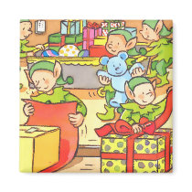Christmas Factory magnets