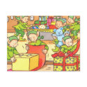 Christmas Factory postcards