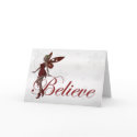 Christmas Faerie Believe 3 - Holiday Greeting Card by mrssocolov4 Christmas Faerie Believe 3 - Holiday Greeting Card