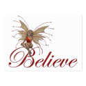 Christmas Faerie Believe Design 2 - Gift Tags business cards by mrssocolov4 Christmas Faerie Believe Design 2 - Gift Tags business cards