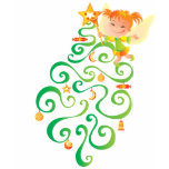 Christmas Faerie Lighting the tree Shirts