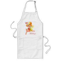 Christmas Faeries Apron - Happy Holidays!