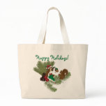 Christmas Faery and Squirrel Gift Giving Bag