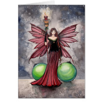 Christmas Fairy Card by Molly Harrison