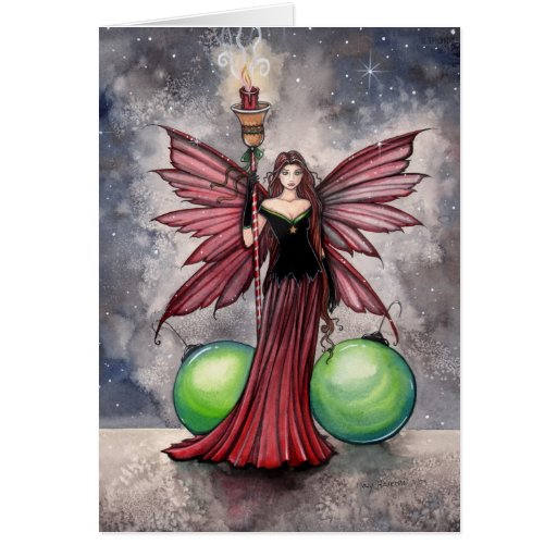 Christmas Fairy Card by Molly Harrison