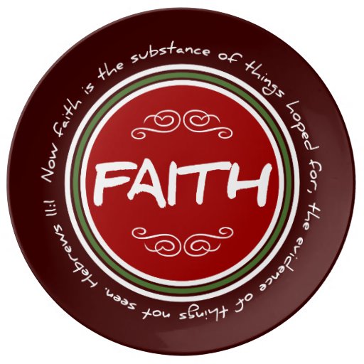 Christmas Faith Bible Verse Porcelain Plate Zazzle