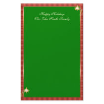 Christmas Family Stationery