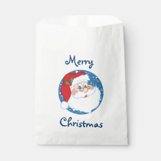 Christmas Favor Bags/Santa Favor Bags