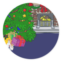Christmas Ferrets stickers by freespiritdesigns Christmas Ferrets stickers