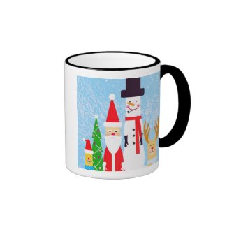 Christmas Figures Coffee Mug