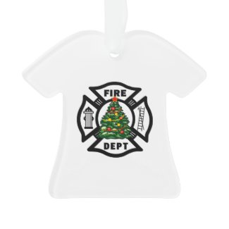 Firefighter Christmas Ornaments