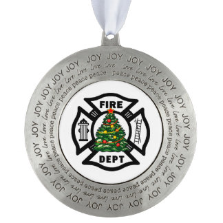 Firefighter Christmas Ornaments
