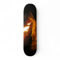 Christmas Fire Skateboard