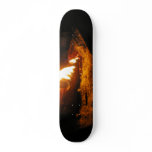 Christmas Fire Skateboard